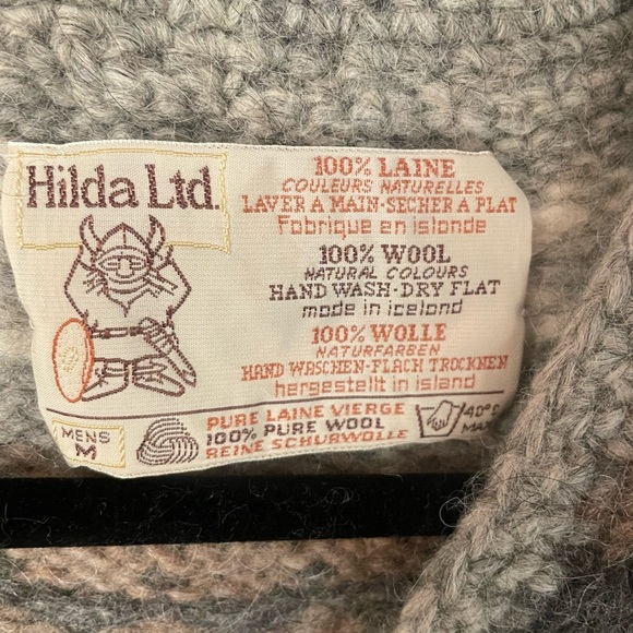 Hilda Ltd Icelandic Faire Isle 100% Wool Vest - Picture 4 of 10